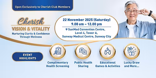 Cherish Vision & Vitality Event