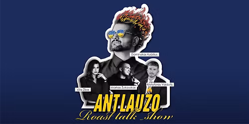 \u201eAnt lau\u017eo\u201c Roast Talk Show | Paramos Ukrainai renginys