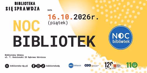 Noc Bibliotek 2026