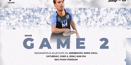 Minnesota Wind Chill vs. Indianapolis AlleyCats — Sea Foam Stadium