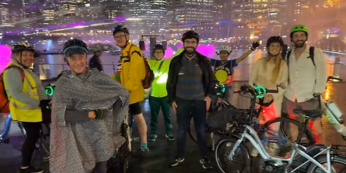 Guided ride: Vivid twilight Barangaroo & beyond