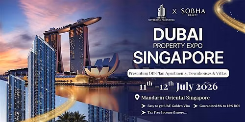 Exclusive Dubai Property Expo in Singapore
