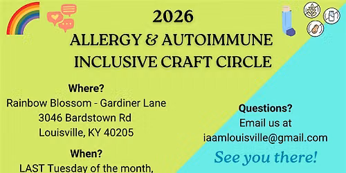 Free Monthly In-Person Allergy & Autoimmune Meet-up Louisville
