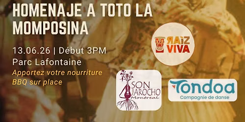 RUEDA DE CUMBIA FANDANGUERA EN HOMMAGE \u00c0 TOTO LA MOMPOSINA
