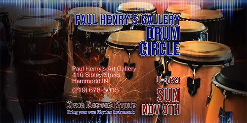 Paul Henry's Gallery Drum Circle