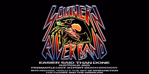 Michael Vdelli and the Art Of Dysfunction play support for Southern River Band