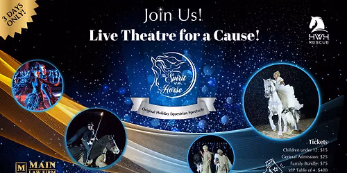 Spirit of the Horse, December 19, 20, & 21