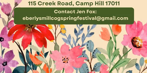 Eberly\u2019s Mill Spring Vendor Festival 