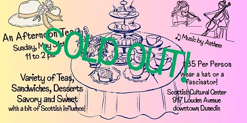 An Afternoon Tea with Music by Anthem
