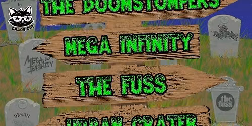 SKALOWEEN! The Doomstompers, Mega Infinity, The Fuss, Urban Crater