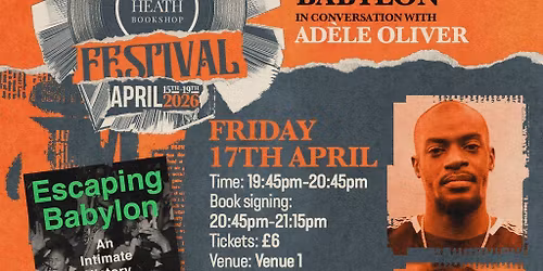 Author Event: Jesse Bernard - Escaping Babylon