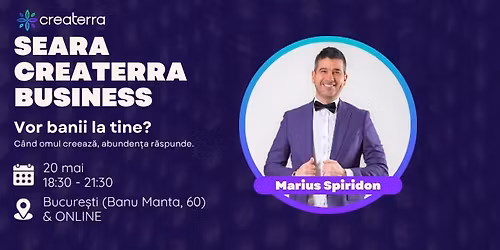 SEARA CREATERRA BUSINESS - Vor banii la tine? 