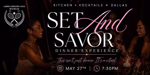 LADIES DINNER EXPERIENCE