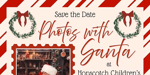Pictures with Santa at Hopscotch