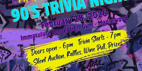 MRH PTO 90's Trivia Night