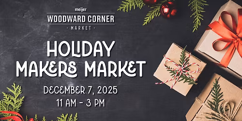 Holiday Makers Market + Cookies & Cocoa Story Time with Santa!