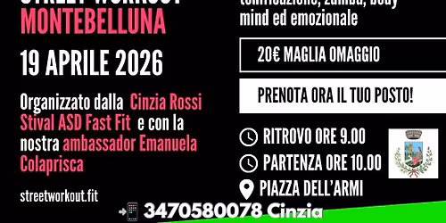 STREET WORKOUT 19\/4\/26 MONTEBELLUNA 