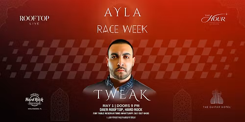 AYLA RACE WEEK at DAER Rooftop May 1st