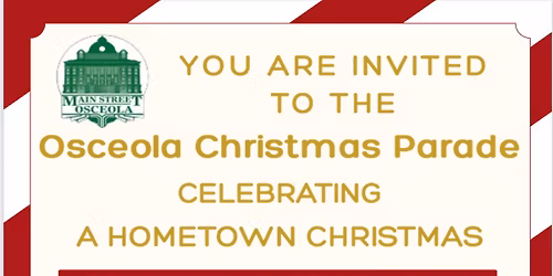 2025 Osceola Christmas Parade presented by Osceola Main Street