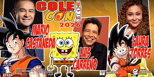 ColeCon 2026 con Mario Casta\u00f1eda, Laura Torres y Luis Carre\u00f1o