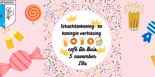 Schachtenkoning- en koningin verkiezing van Campinaria