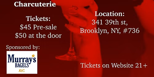 Sip & Paint Masterclass NYC | Open Bar + Charcuterie | Brooklyn