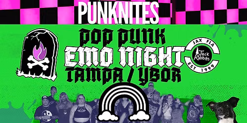 Pop Punk Emo Night TAMPA by PunkNites - at the CATACOMBS YBOR CITY