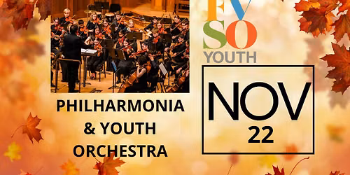 Fall Concert - Philharmonia & Youth Orchestras