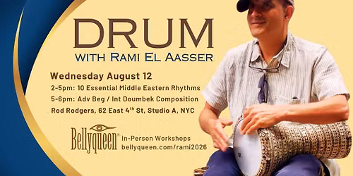 NYC Drum Workshops with Rami El Aasser
