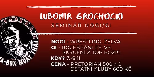 Semin\u00e1\u0159 s Lubomirem Grochockim