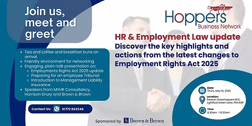 Hoppers Business Network - HR & Employment Law Update