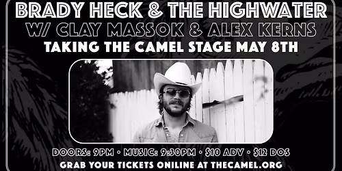 Brady Heck & The Highwater w\/ Clay Massok, Alex Kerns