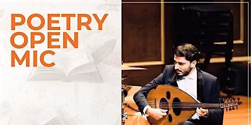 Poetry open-mic night with Live Oud