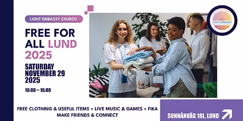 FREE FOR ALL LUND 2025