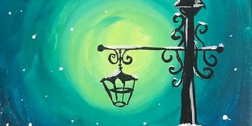 Winter Light Paint & Sip Event