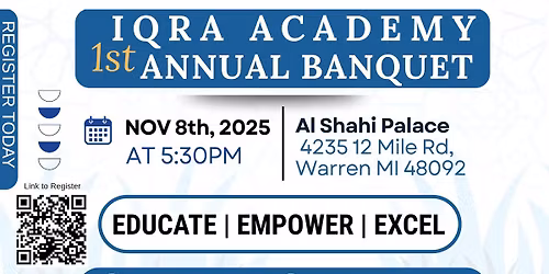 Iqra Academy Annual Banquet
