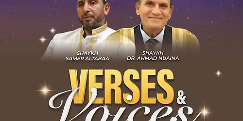 Verses & Voices: An Evening with the Quran