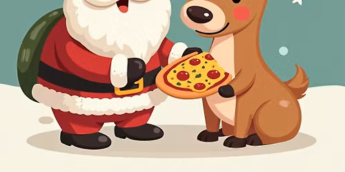 Pizza with Santa Event