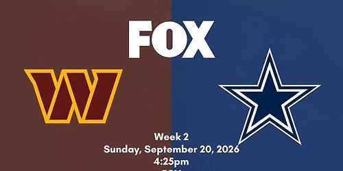 Washington Commanders at Dallas Cowboys