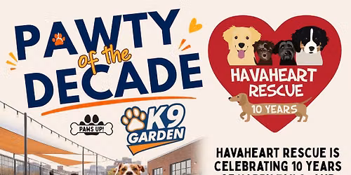 \ud83d\udc3e PAWTY of the DECADE! \ud83d\udc3e HavaHeart Rescue Turns 10!