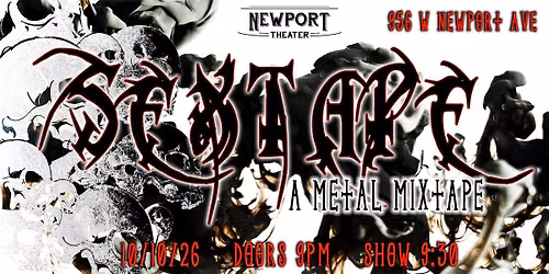 Sextape: A Metal Mixtape (Burlesque and Variety Show)