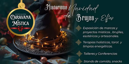 Caravana M\u00edstica "Misteriosa navidad de Brujas y Elfos". \u00a1Encuentra tu regalo m\u00e1gico perfecto!