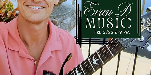 EVAN D. MUSIC - HOSTED BY SAILBIRD DISTILLING AND FLORIDA MOONSHINE CO.