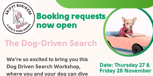 The Dog Driven Search Workshop