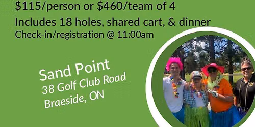 Arnprior special Olympics Golf tournament fundraiser