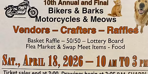 10th Annual Bikers & Barks 2026