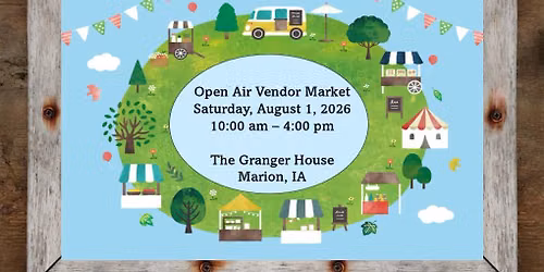 Open Air Vendor Market