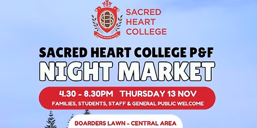 SHC P&F Night Market featuring the Visual Art Exhibition & Media Showcase