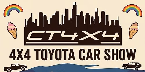 Summer Ice Cream Parlor Toyota 4x4 Meet and Greet.