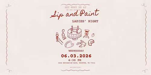 Sip and Paint Ladies Night